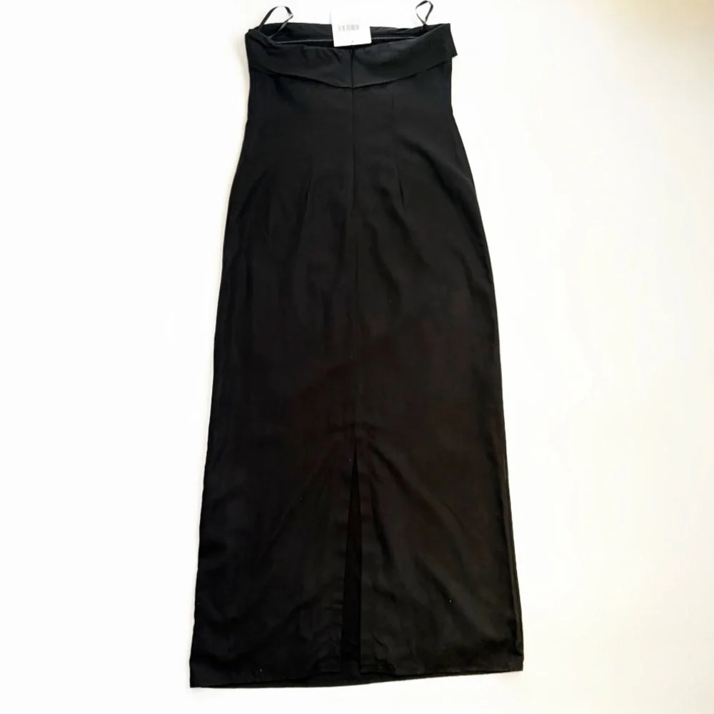 NWT DISSH Kai Strapless Midi Tube Dress Black Column Size 6 - Picture 12 of 15